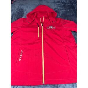 San Francisco 49ers, soft shell‎ jacket, red size XL (NWOT)